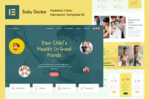 Baby Doctor – Pediatric Clinic Elementor Template Kit