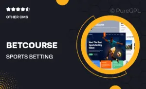 BetCourse – Sports Betting & Prediction Course Elementor Template Kit