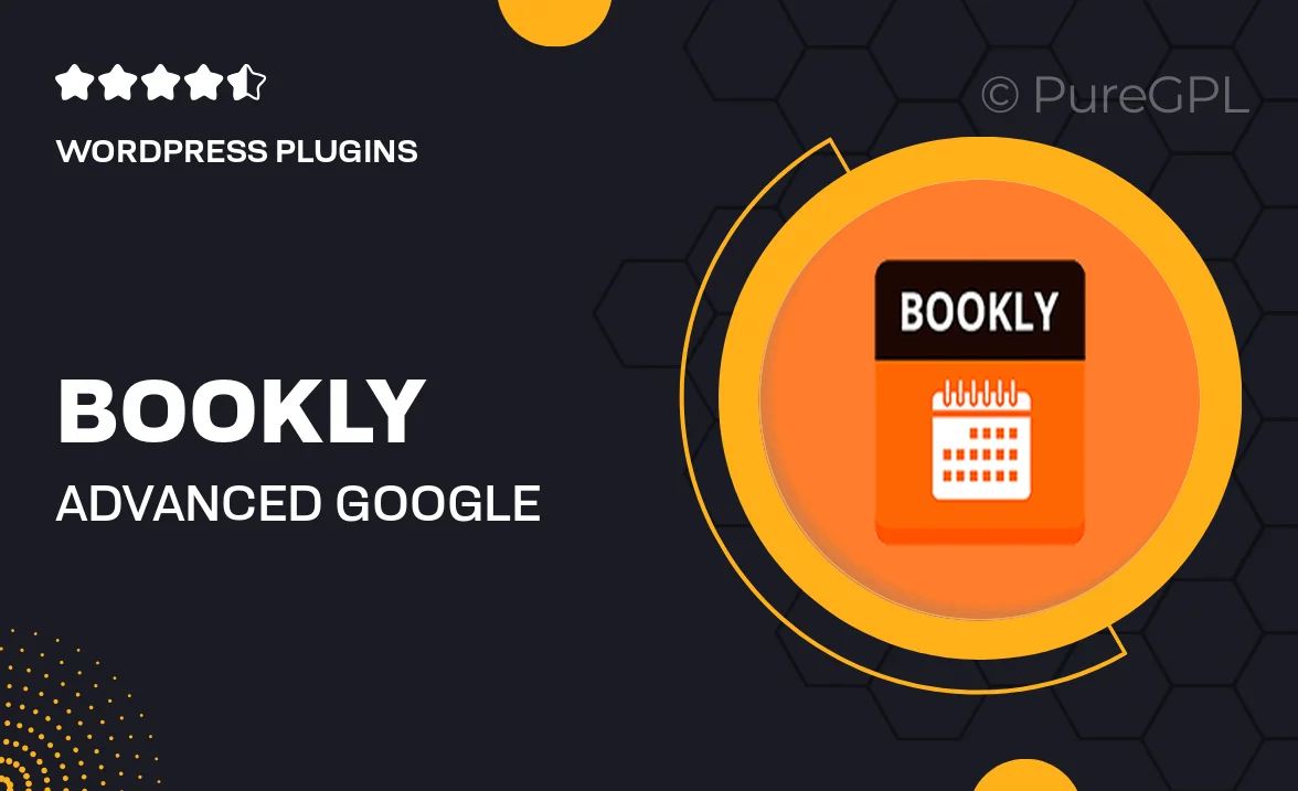 Bookly Advanced Google Calendar