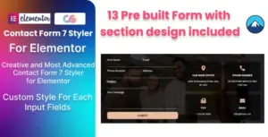 BWD Contact Form 7 Styler Addon For Elementor