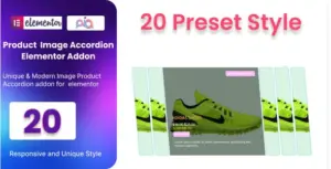 BWD WooCommerce Product Image Accordion Addon For Elementor