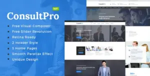 ConsultPro – Finance & Consultancy WordPress Theme