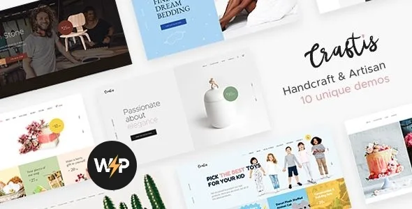 craftis handmade handcraft artisan wordpress theme for creatives wcfm 1