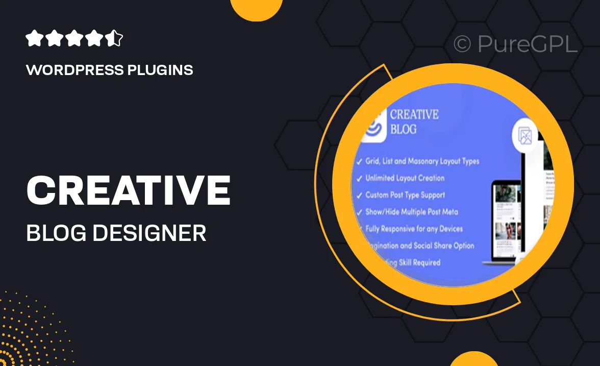 Creative Blog Designer Bundle for WordPress