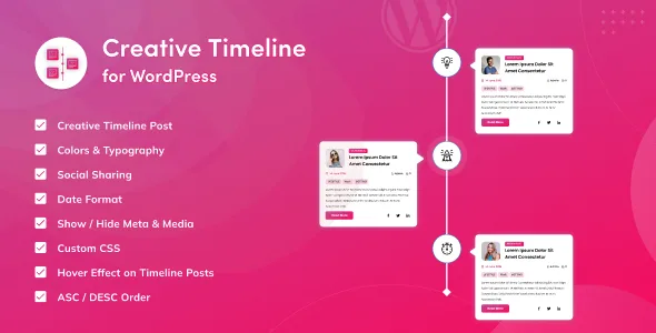 creative timeline for wordpress 1