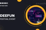 DeeFun – Festival & Event Organizer Elementor Template Kit