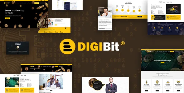 digibit bitcoin trading wordpress theme 1