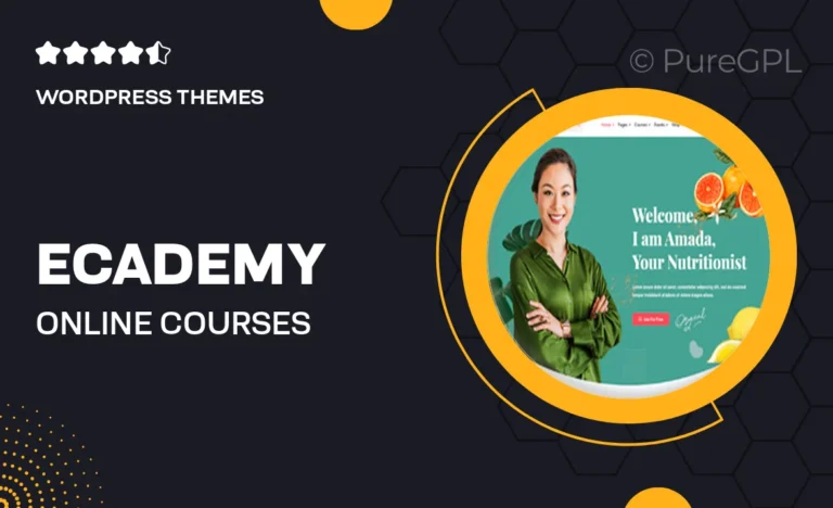 ecademy online courses coaching education lms wp theme