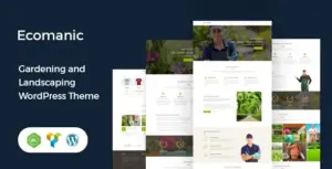 Ecomanic – Gardening & Landscaping WordPress Theme