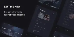 Euthenia – Creative portfolio WordPress Theme