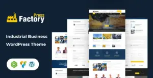 FactoryPress – Factory, Company & Industry WordPress Theme