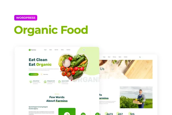 farmino organic food template kit 1