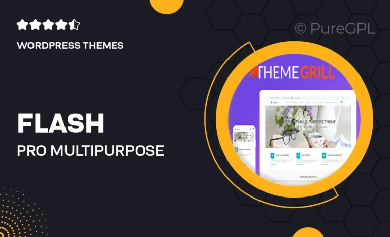 flash pro multipurpose wordpress theme