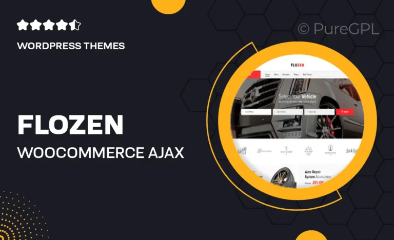 flozen woocommerce ajax wordpress rtl theme
