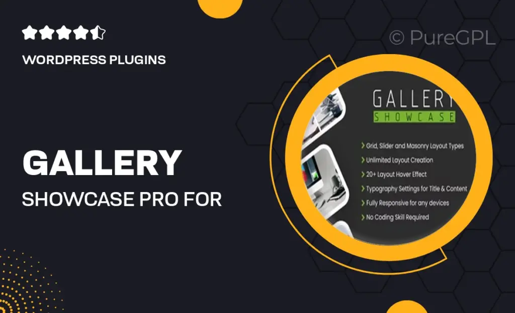 Gallery Showcase Pro for WordPress