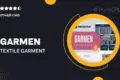 Garmen – Textile & Garment Industry Elementor Template Kit