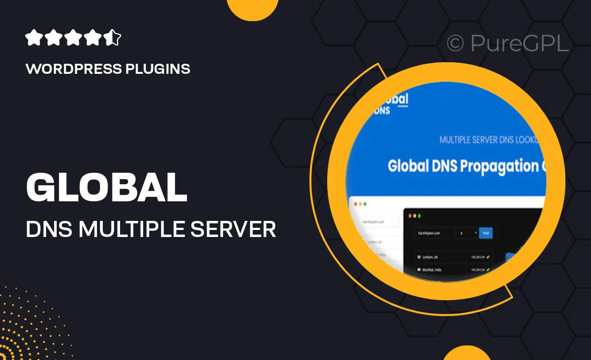 Global DNS – Multiple Server – DNS Propagation Checker – WP