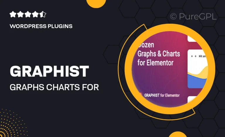 graphist graphs charts for elementor