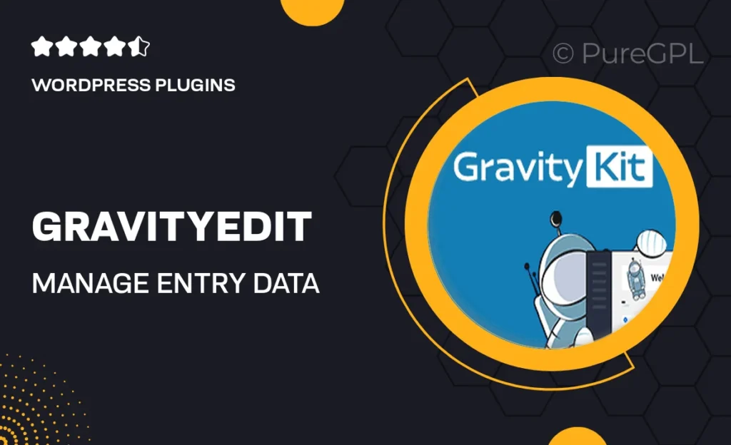 GravityEdit – Manage Entry Data Faster 2 GravityEdit – Manage Entry Data Faster