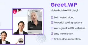 Greet Bubble Pro – Video Bubble WordPress Plugin