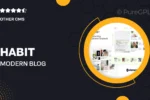 Habit – Modern Blog Elementor Template Kit