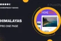 Himalayas Pro – One Page WordPress Theme