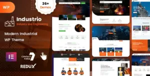 Industrial – Industry & Factory WordPress Theme