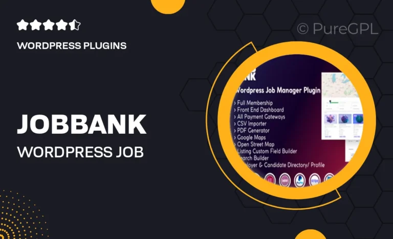 jobbank wordpress job manager plugin