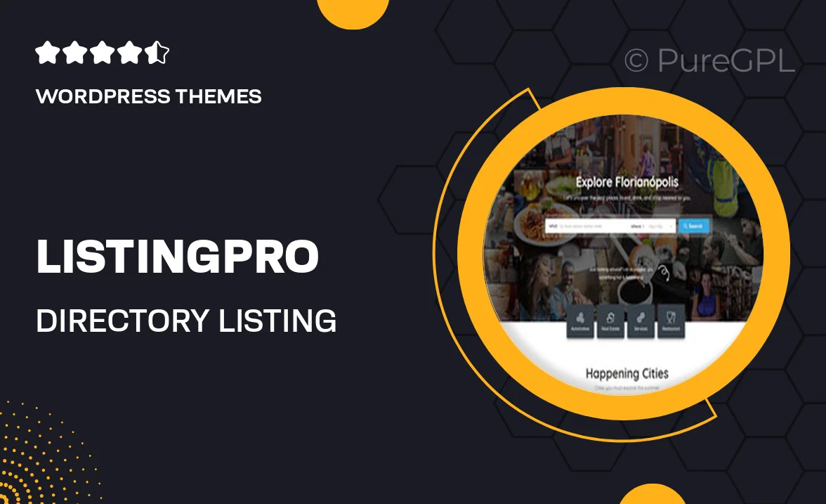 ListingPro – Directory & Listing WordPress Theme + Addons