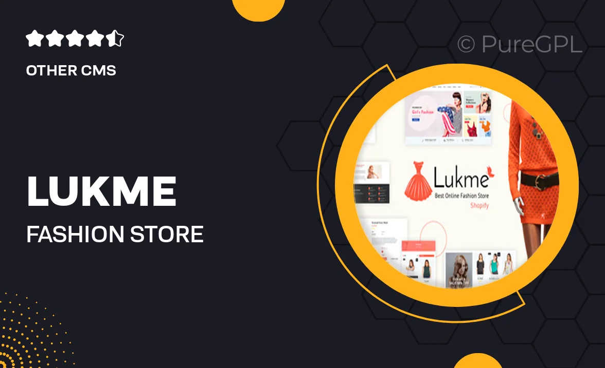 Lukme | Fashion Store Shopify Theme