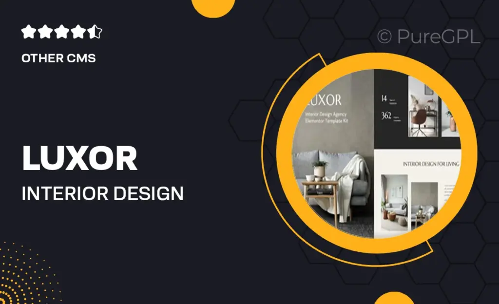 Luxor – Interior Design Agency Elementor Template Kit 54 Luxor – Interior Design Agency Elementor Template Kit