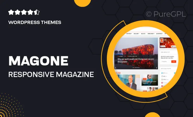 magone responsive magazine news wordpress theme