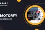 Motorfy – Car Service & Maintenance Elementor Template Kit