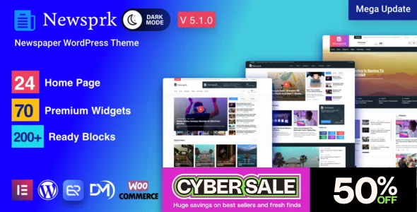 newsprk newspaper wordpress theme 1