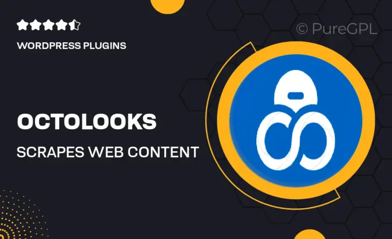octolooks scrapes web content crawler