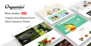 Organici – Organic Store & Bakery WooCommerce Theme