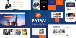 Patrai Industry – Industrial WordPress Theme