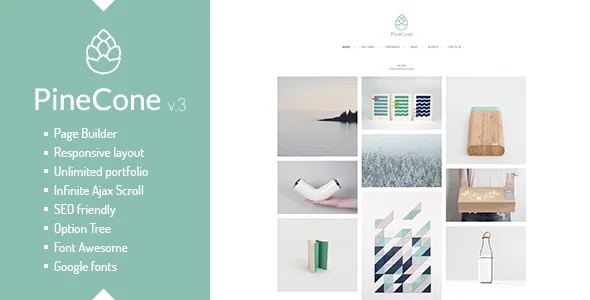 PineCone – Creative Portfolio WordPress Theme