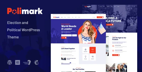 polimark election political wordpress theme 1