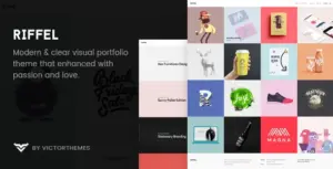 Riffel – A Bold & Rich portfolio Theme