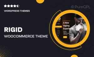 Rigid – WooCommerce Theme for WCFM Multi Vendor Marketplaces and single shops
