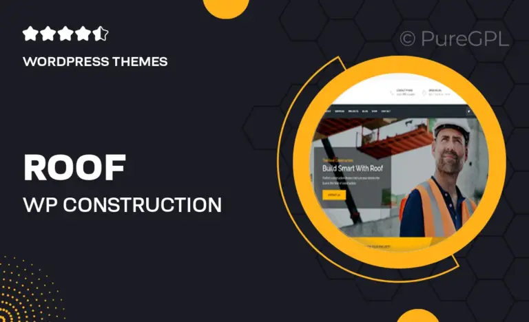 roof wp construction building business