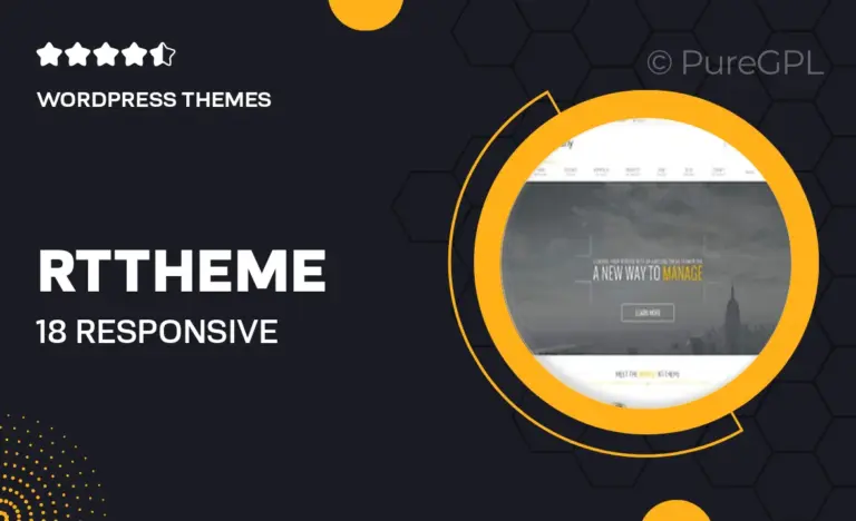 rt theme 18 responsive wordpress theme