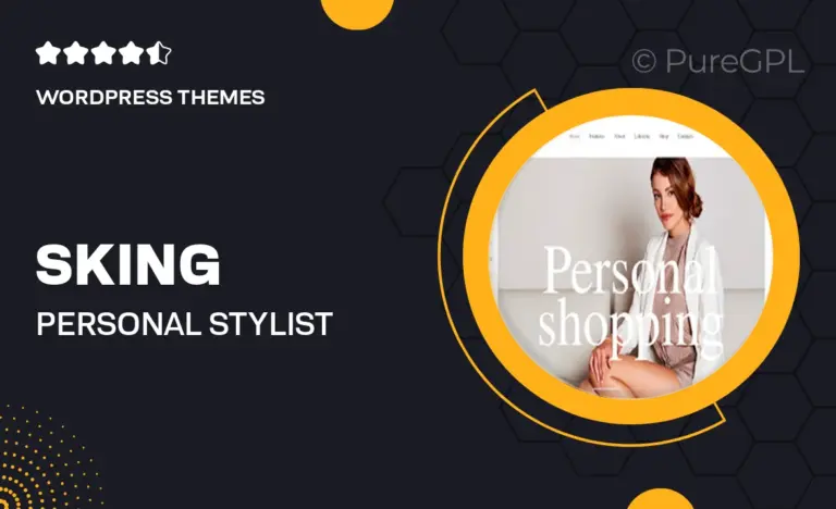 s king personal stylist and fashion blogger wordpress theme