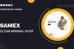 Samex – Clean, Minimal Shop WooCommerce WordPress Theme