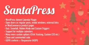 SantaPress – WordPress Advent Calendar Plugin & Quiz