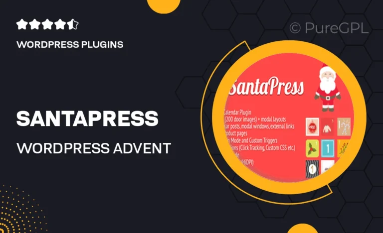 santapress wordpress advent calendar plugin quiz