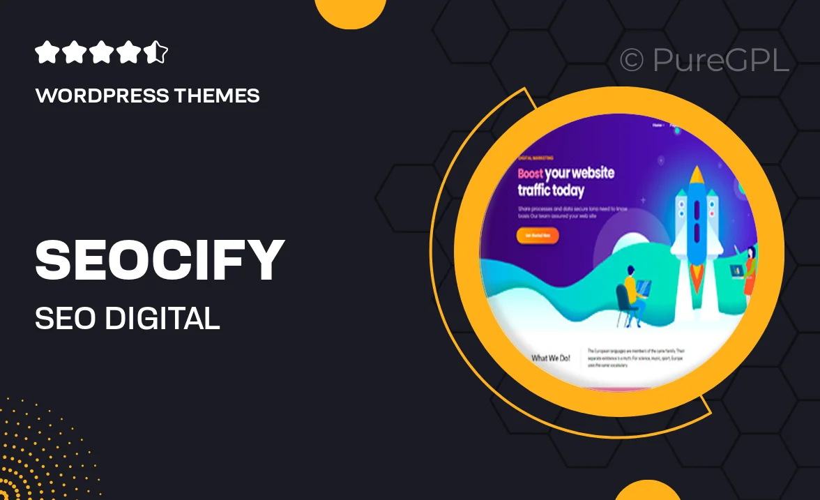 Seocify – SEO Digital Marketing Agency WordPress Theme