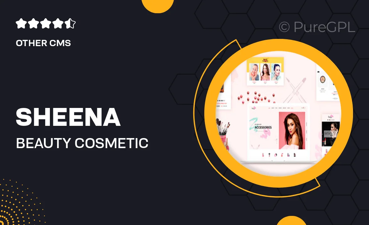 Sheena – Beauty Cosmetic Shopify Theme