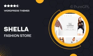 Shella – Fashion Store WooCommerce Theme